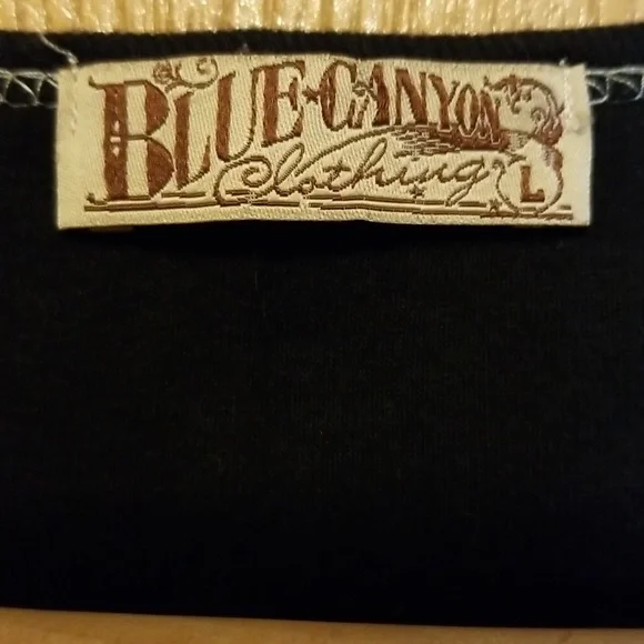 BLUE CANYON Couture de Paris black size Large - Picture 3 of 4